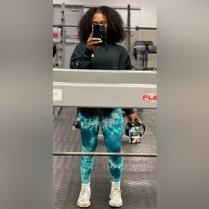 Leggings/ tie-dye/ s/ peachee bum